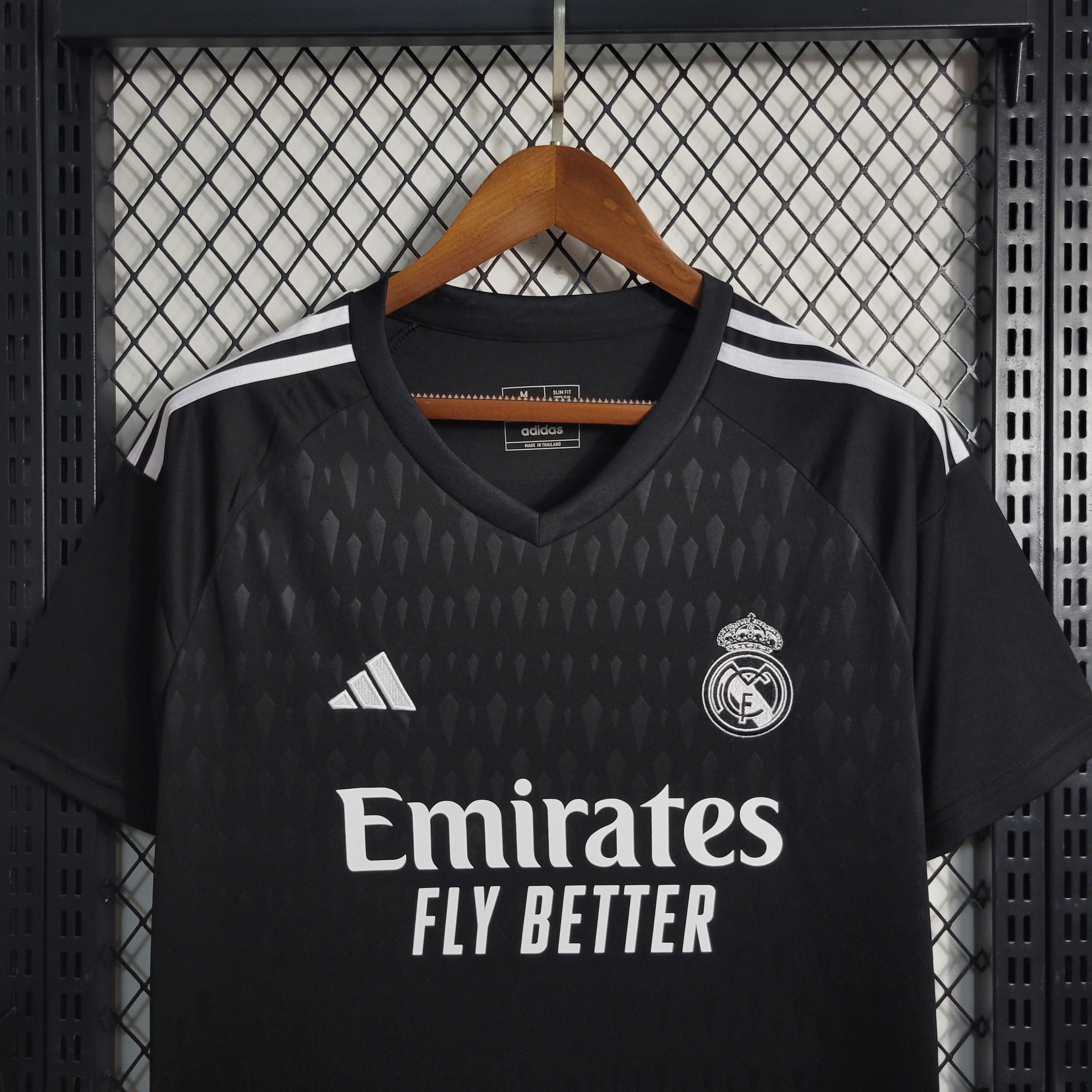 23/24 Goalkeeper Real Madrid Black Jersey