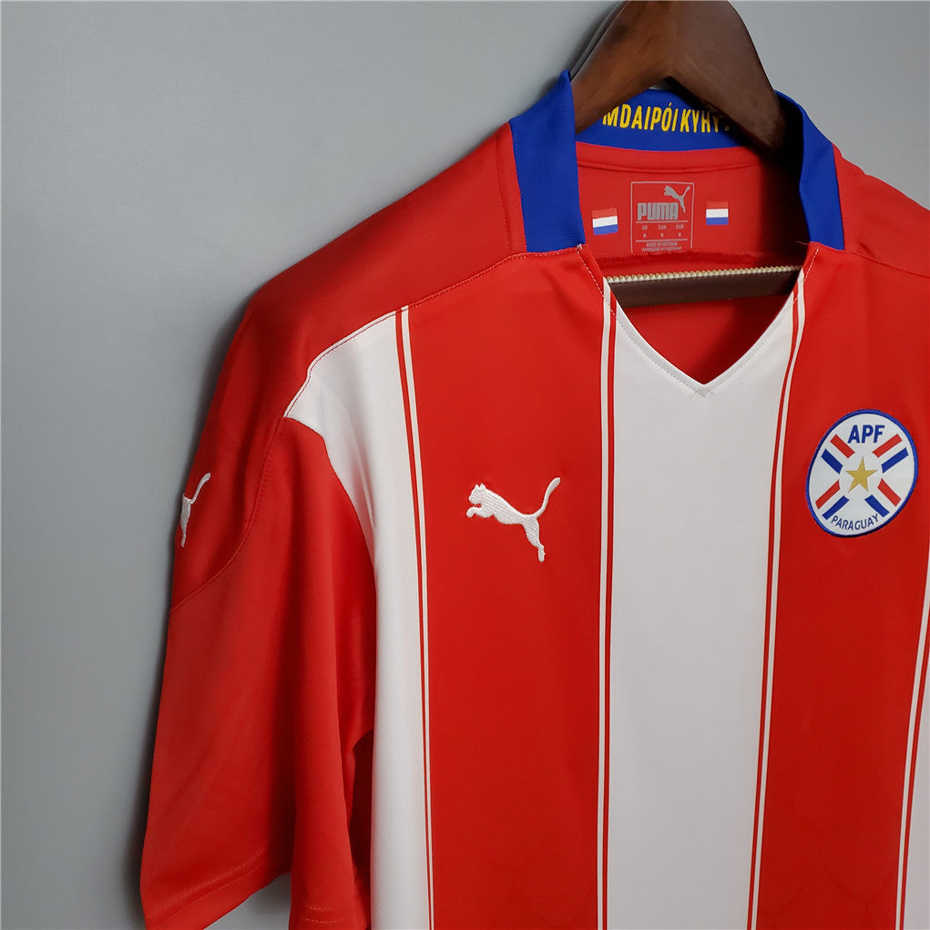 2020 Paraguay Home Jersey