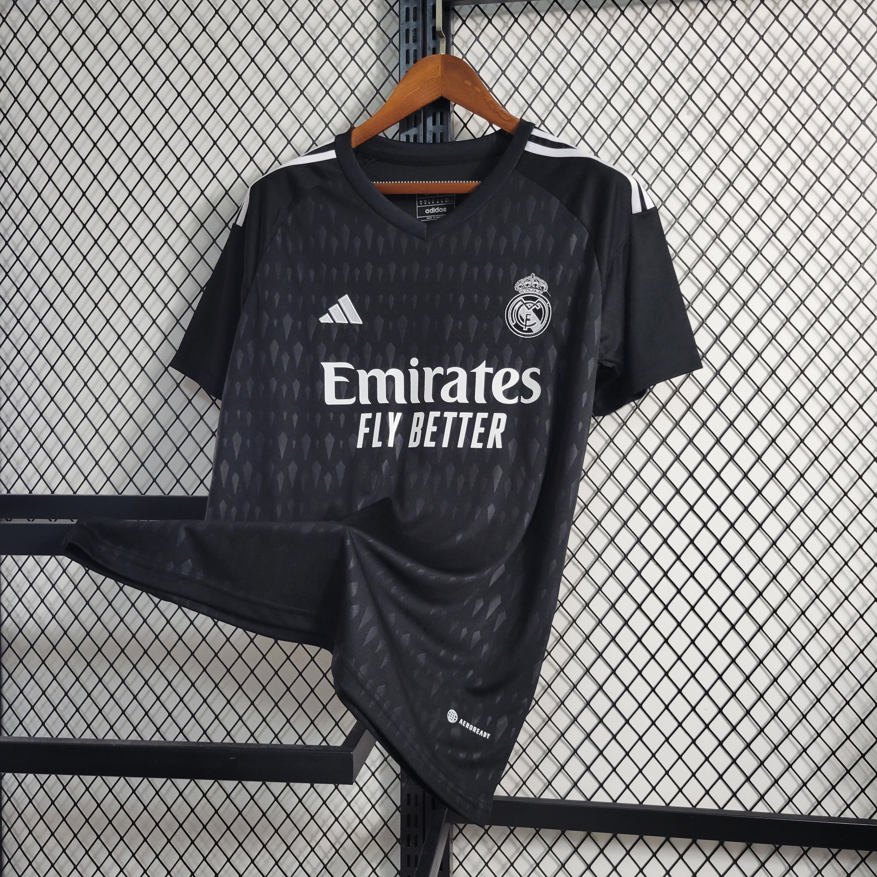 23/24 Goalkeeper Real Madrid Black Jersey