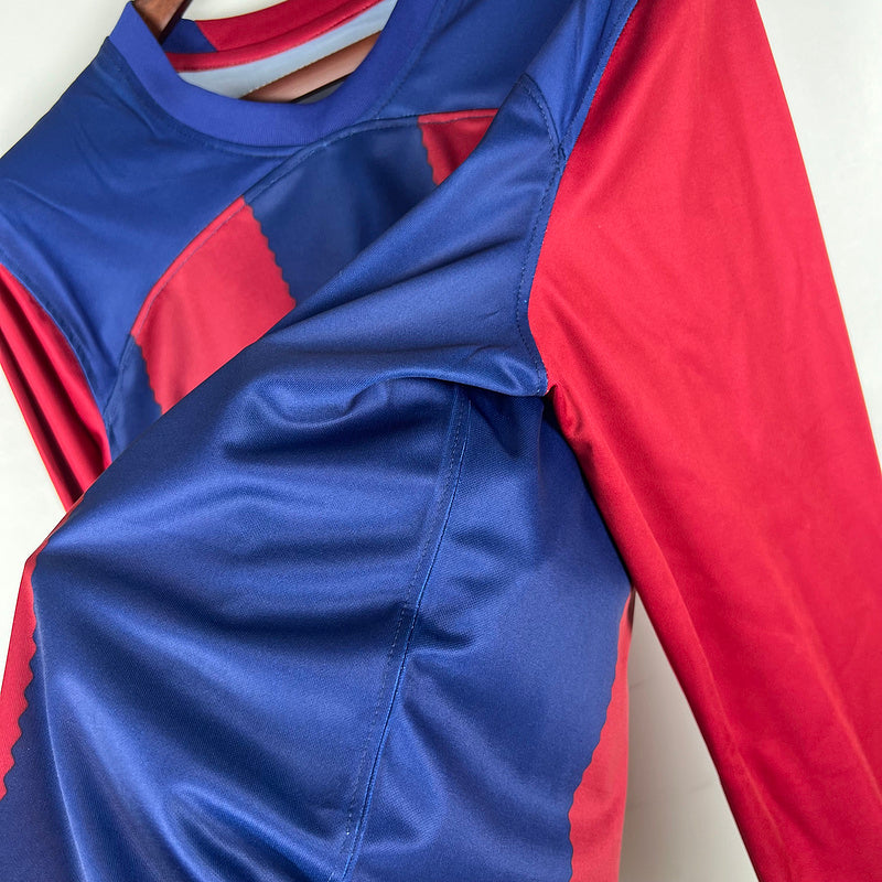 23/24 Barcelona Long Sleeve Home Jersey
