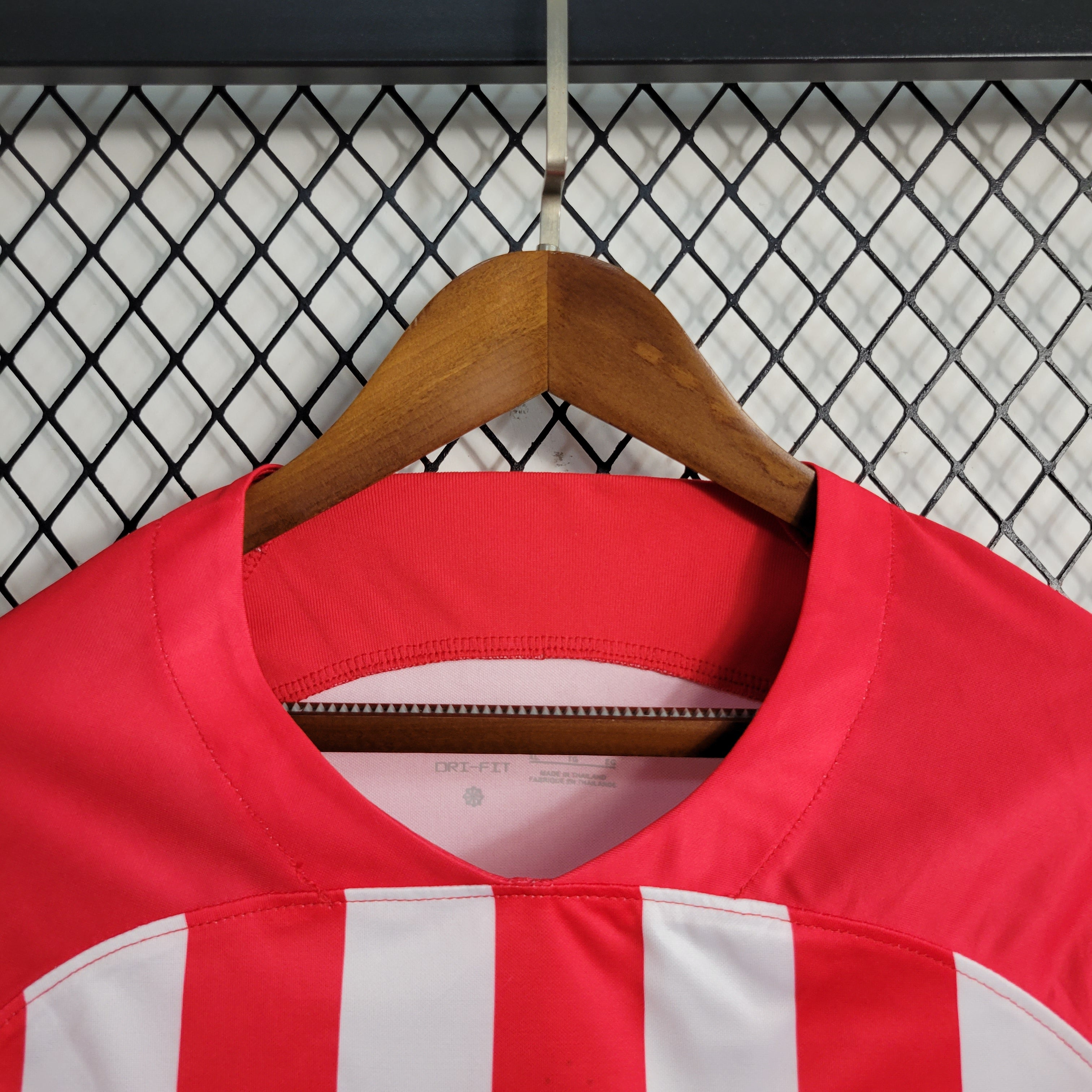 23/24 Atletico Madrid Long Sleeve Home Jersey