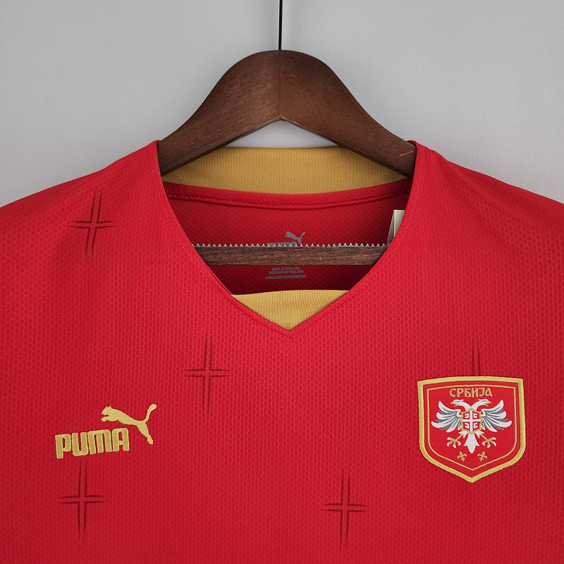 2022 Serbia Home Jersey