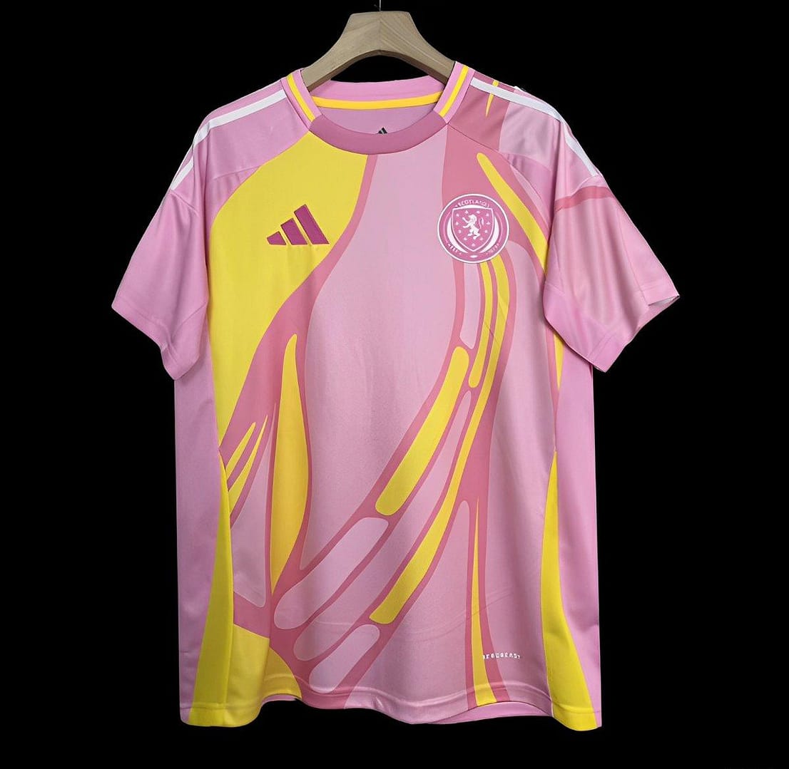 2025 Scotland Away Pink Jersey