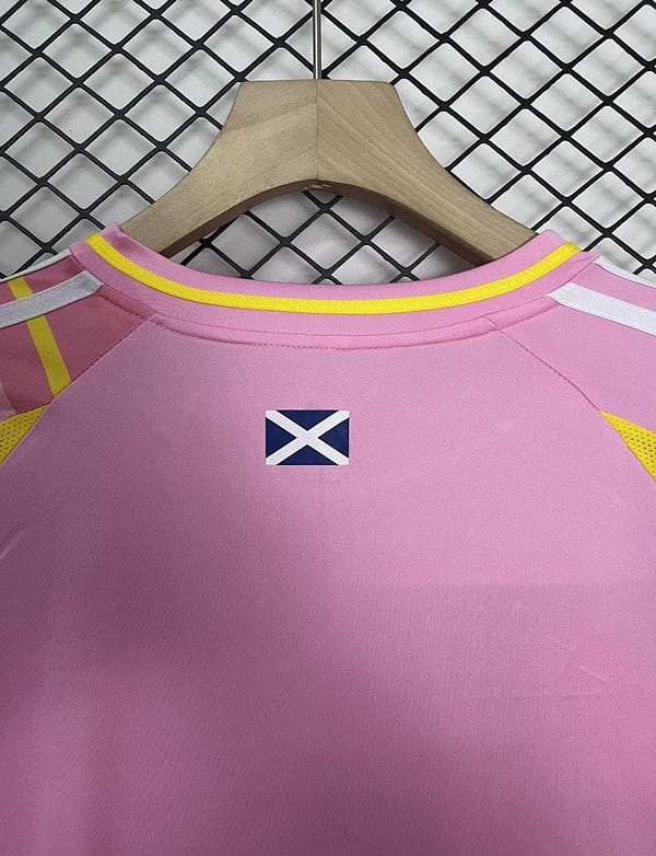 2025 Scotland Away Pink Jersey