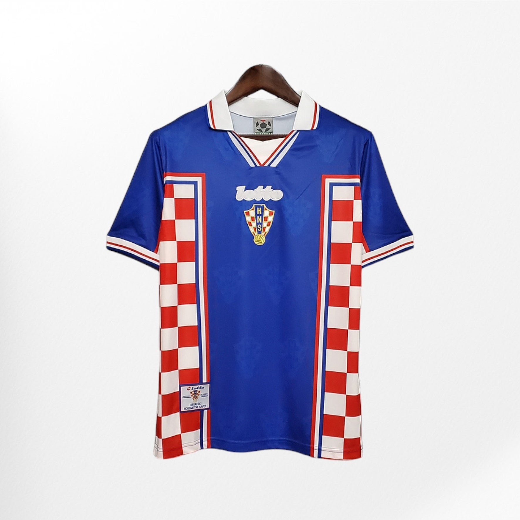 Camiseta retro de local de Croacia 1998