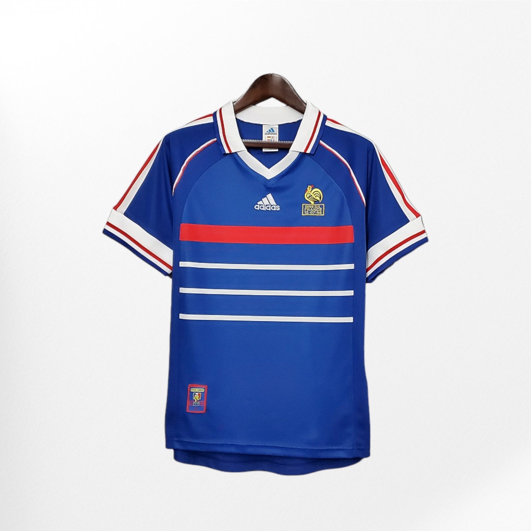 Camiseta retro de local de Francia 1998