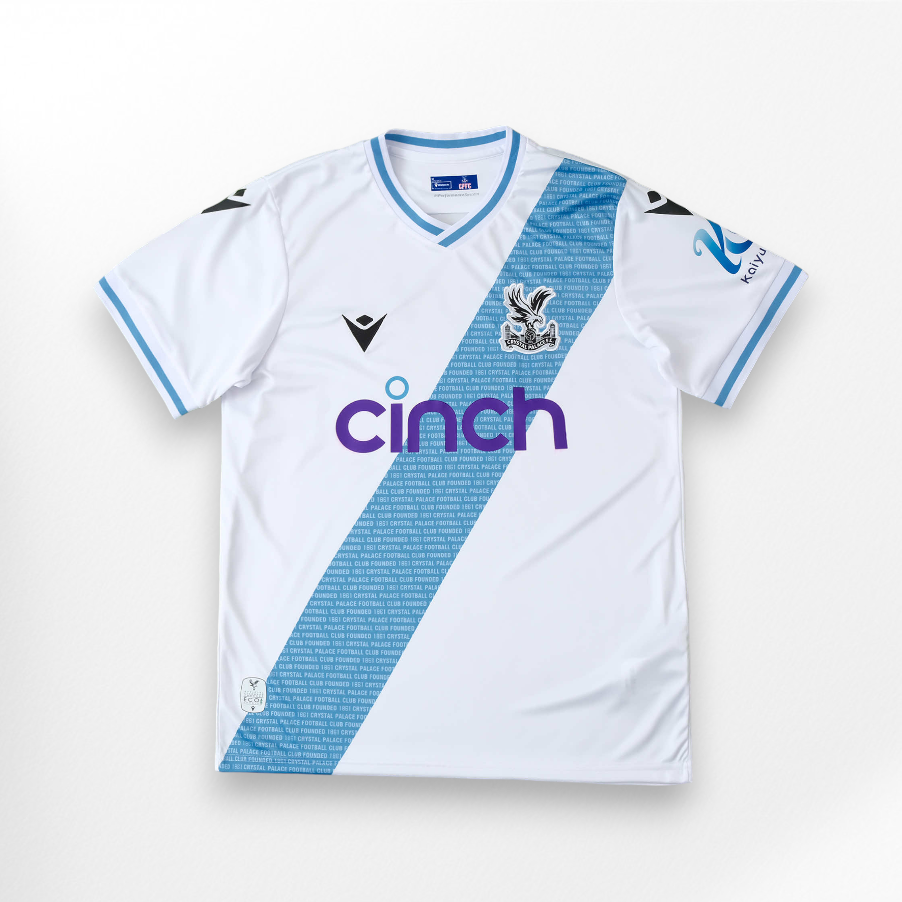 Camiseta de visitante del Crystal Palace 23/24