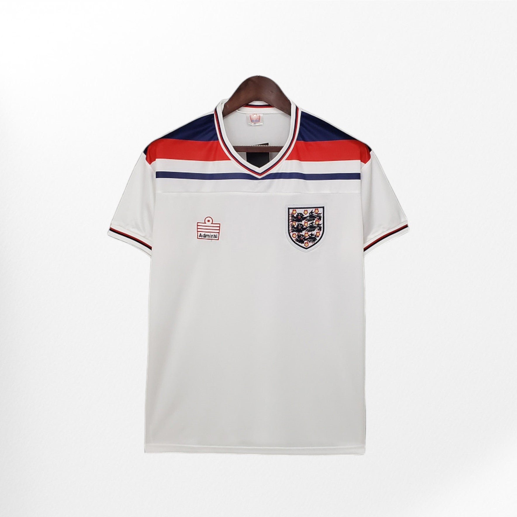 Camiseta retro de local de Inglaterra de 1982
