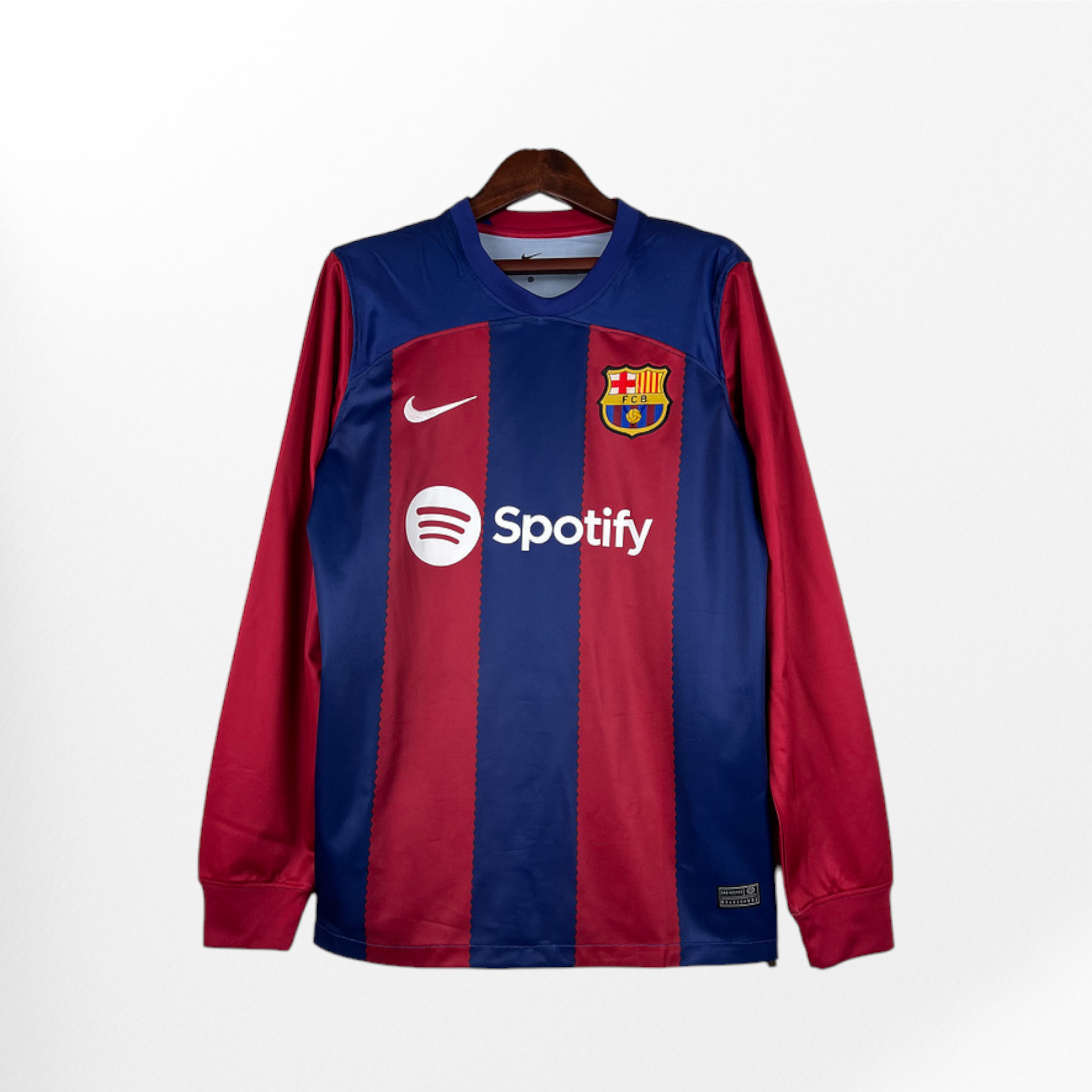 23/24 Barcelona Long Sleeve Home Jersey