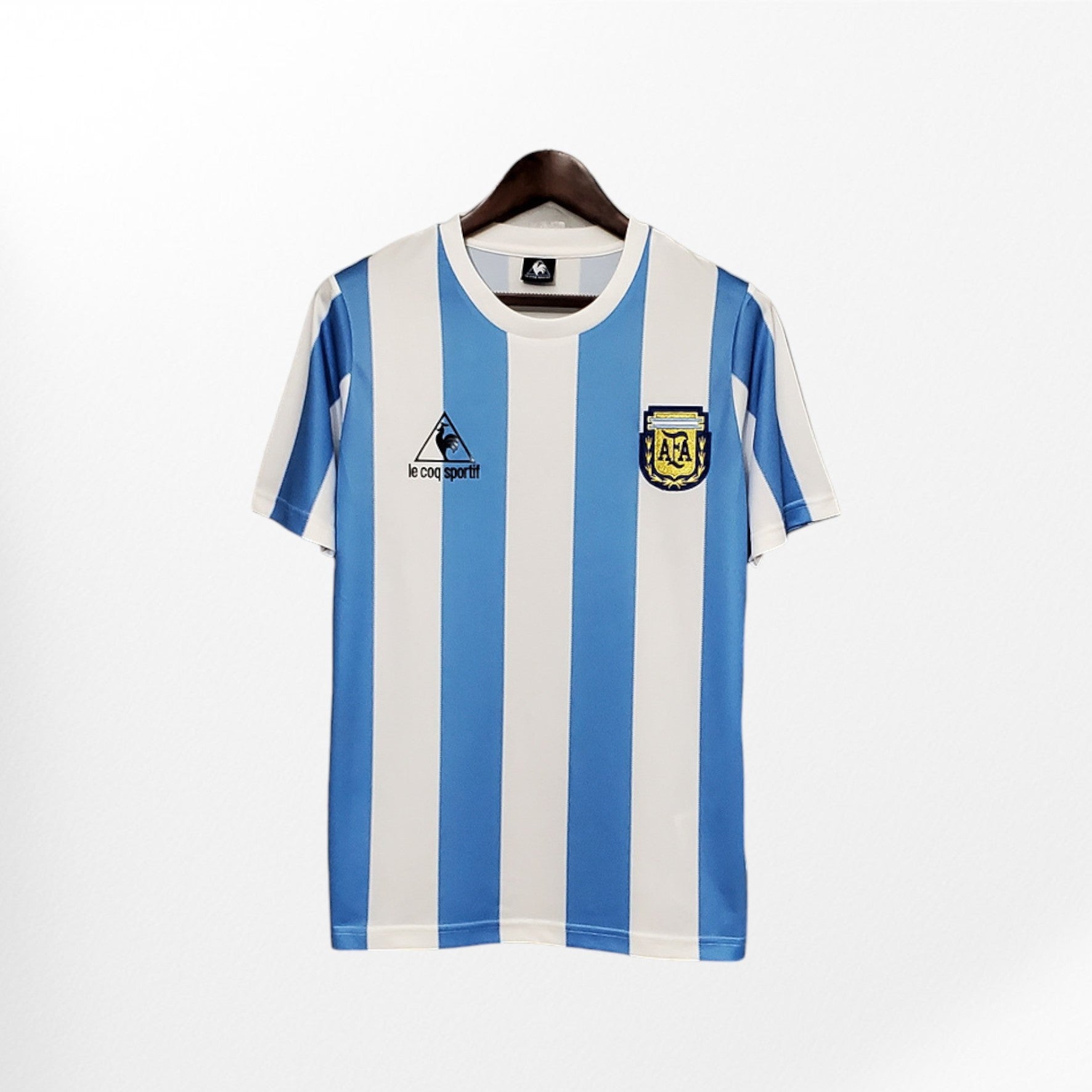 Camiseta retro de local de Argentina 1986
