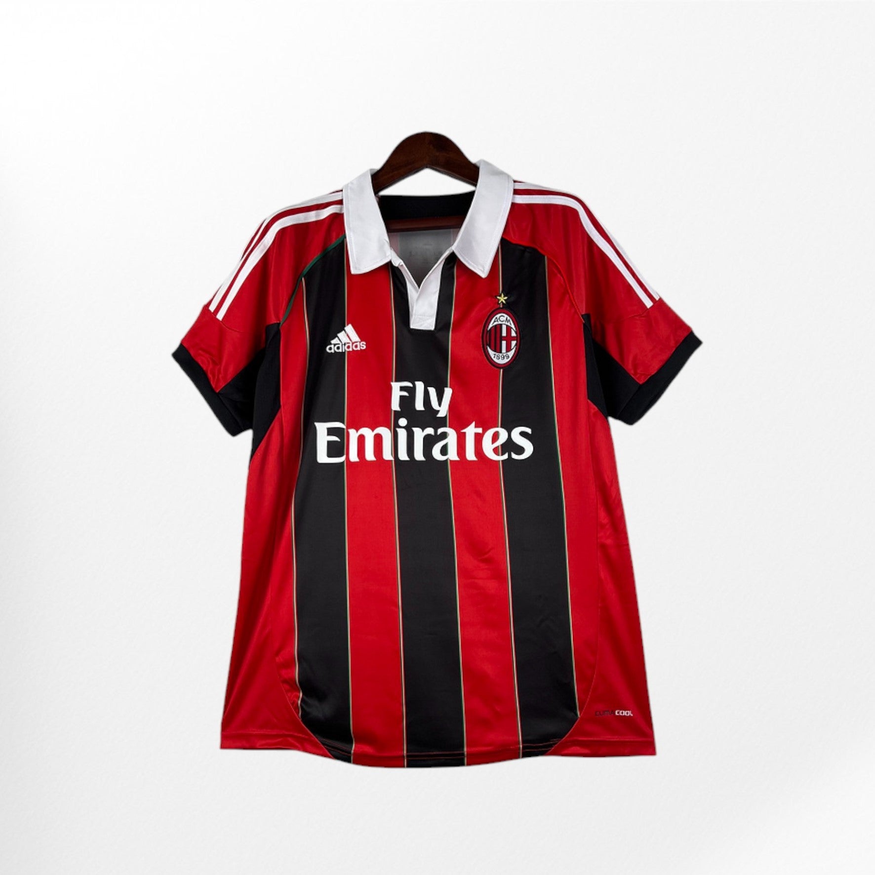Camiseta retro del AC Milan 12-13 local