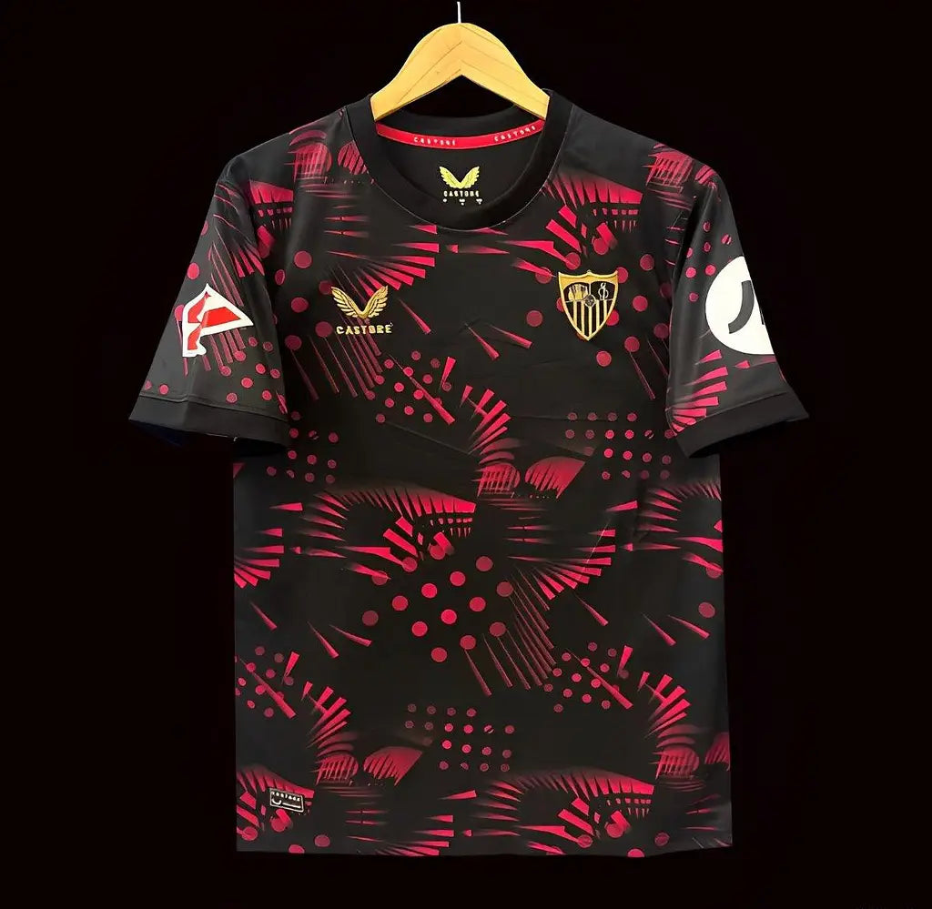 24/25 Sevilla Away Black Jersey