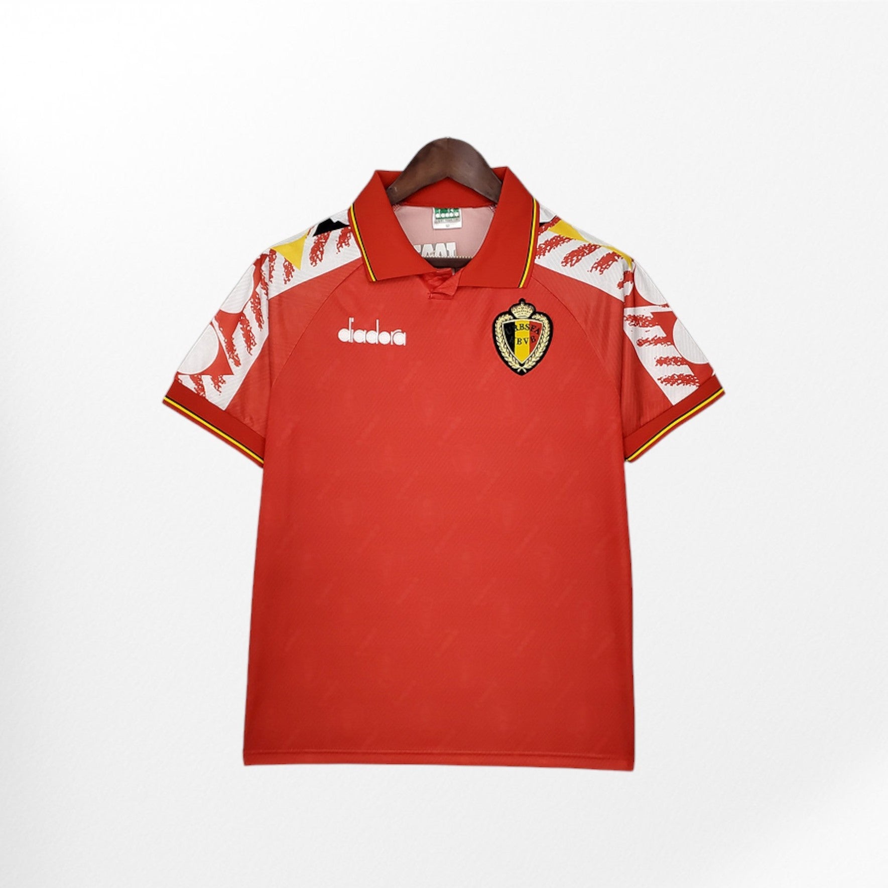 Camiseta retro de local de Bélgica 1995