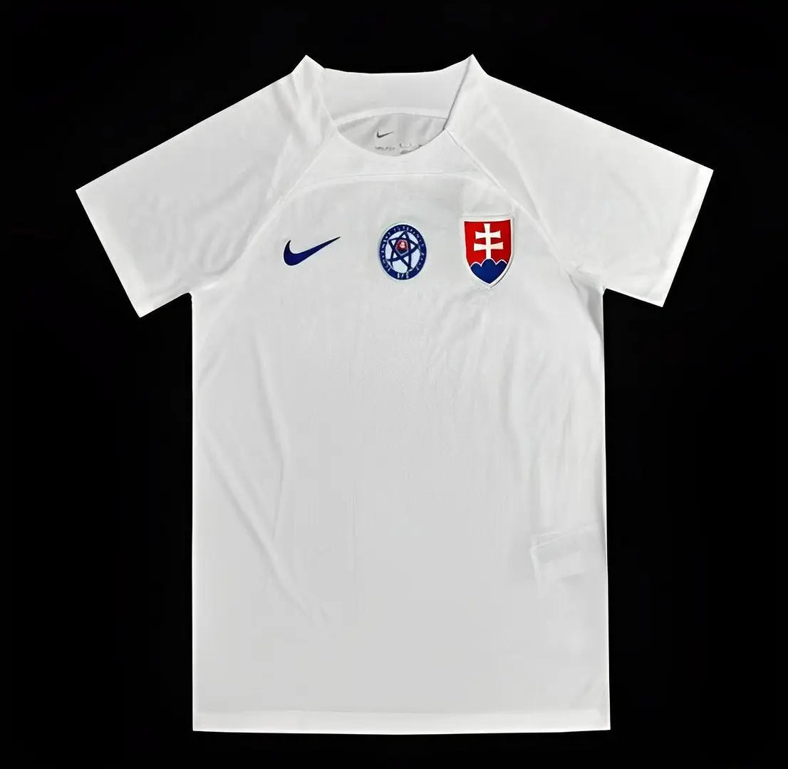 2024 Slovakia Away White Jersey