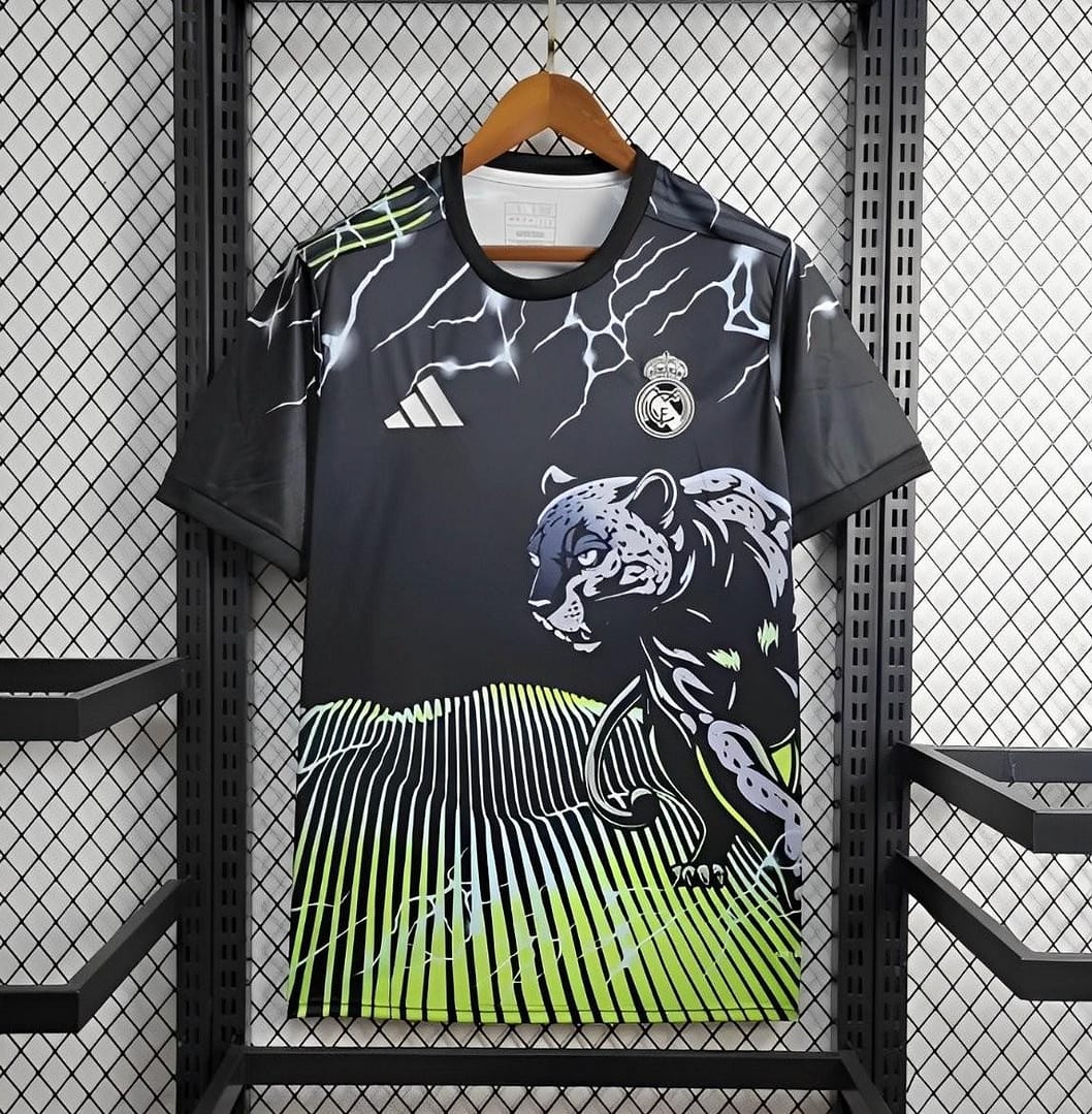24/25 Real Madrid Black Panthers Special Jersey