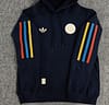 2024 Colombia 100th Black/Navy/Grey/Beige/White Hoodie With Golden Badge