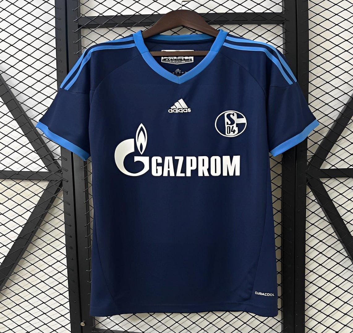 10/11 Retro Schalke 04 Away Jersey