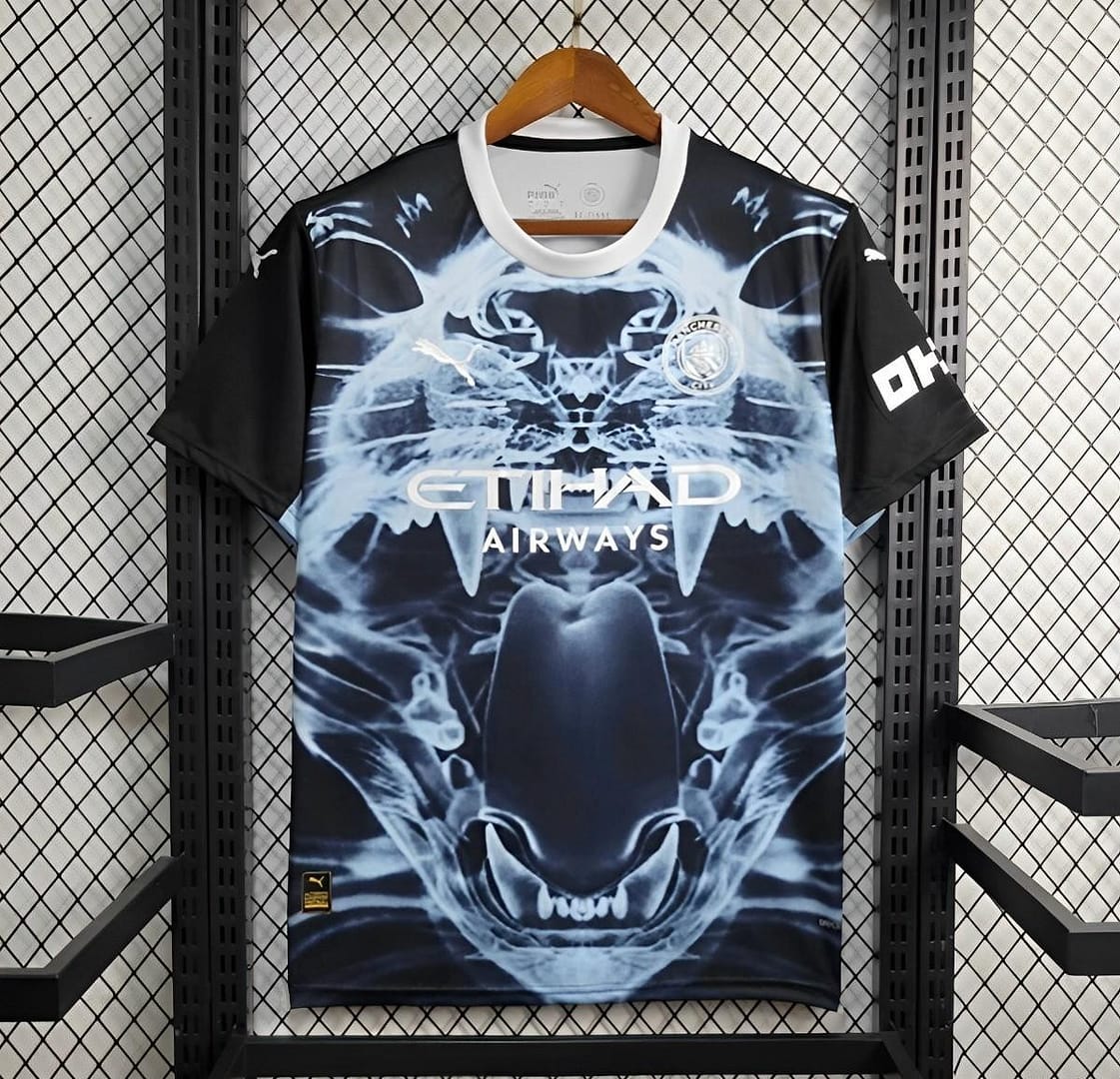 25/26 Manchester City Black/Blue Concept Jersey