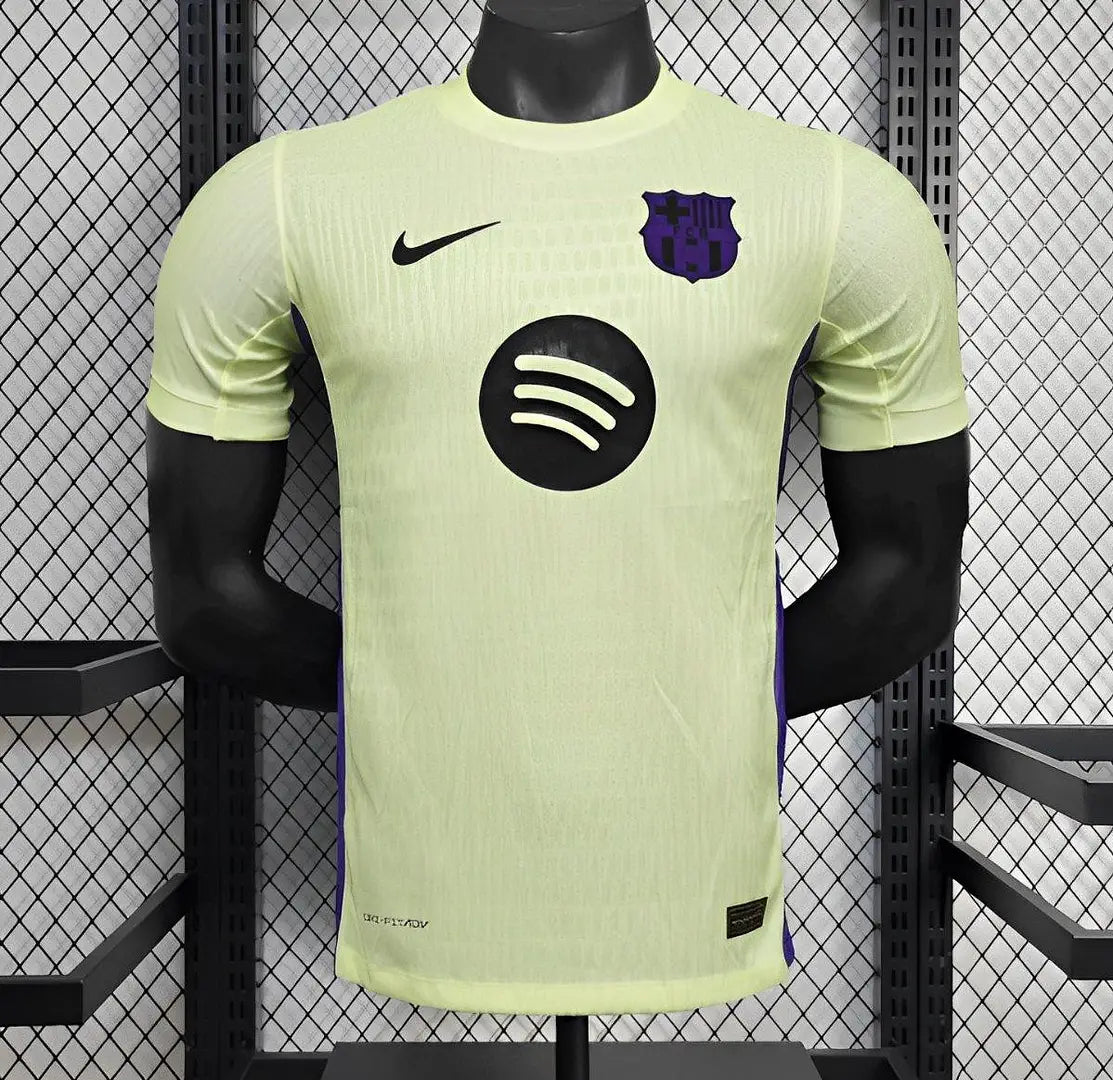25/26 Player Version Barcelona 125th Anniversary Special Edition Light Green Jersey